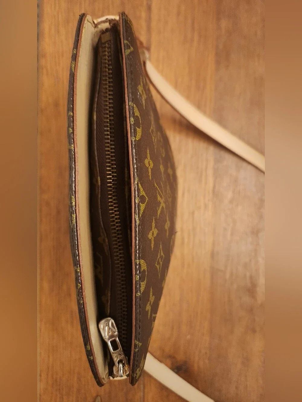 Louis Vuitton Druot Monogram Crossbody - Brown with Tan Trim